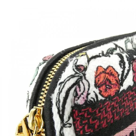 Dior Florilegio Pouch Canvas White - Picture 4 of 7